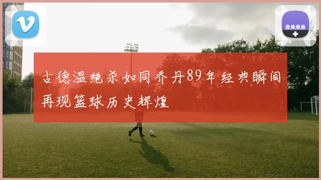 古德温绝杀如同乔丹89年经典瞬间再现篮球历史辉煌
