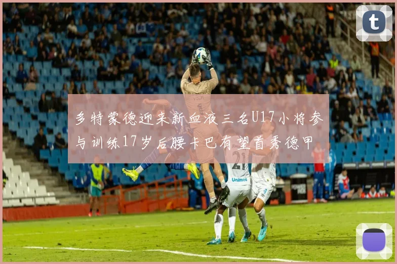 多特蒙德迎来新血液三名U17小将参与训练17岁后腰卡巴有望首秀德甲